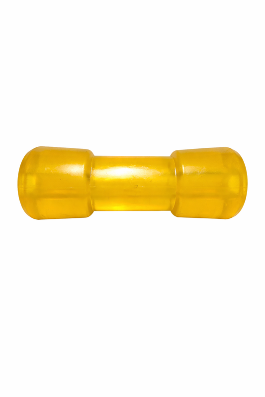 Yellow Soft Poly Cotton Reel Keel  Roller 6"