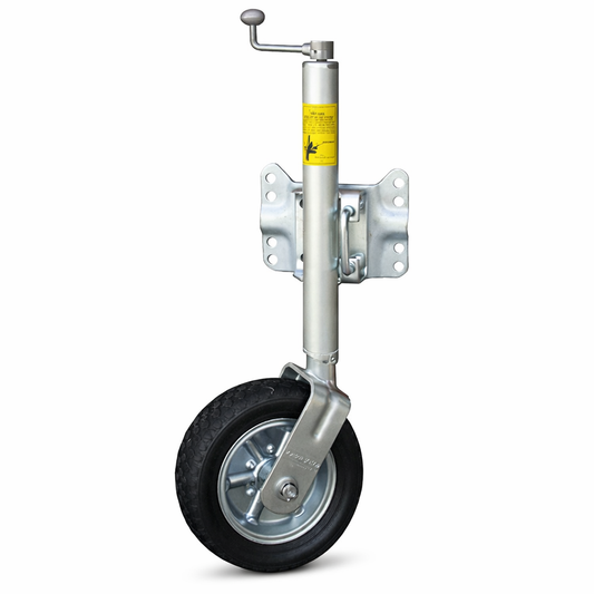 Wind-Up & Swing -Up Jockey Wheel 250X8 Solid Wheel