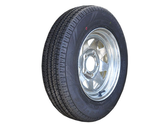 13" X 165/70R Radial Tyre & Galvanized Spoke Wheel