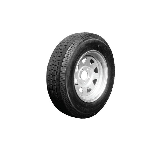 13" X 175R13Lt 8Ply Radial Tyre & Wheel   Load 730Kgs