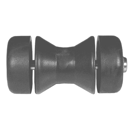 Dunbier Bow Roller with End Caps & Bolt 3"