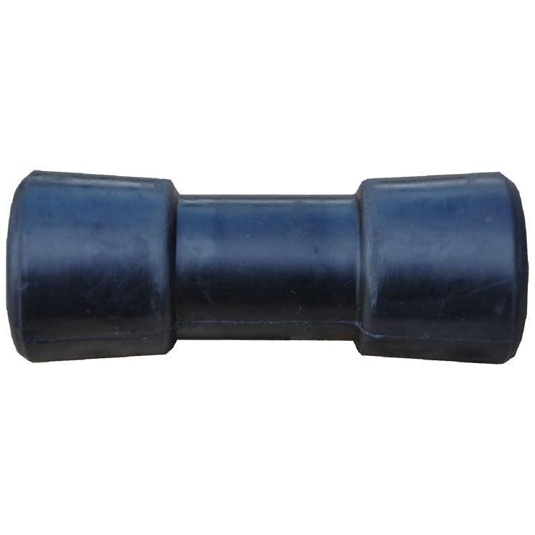 RUBBER DOG BONE KEEL ROLLER  6"