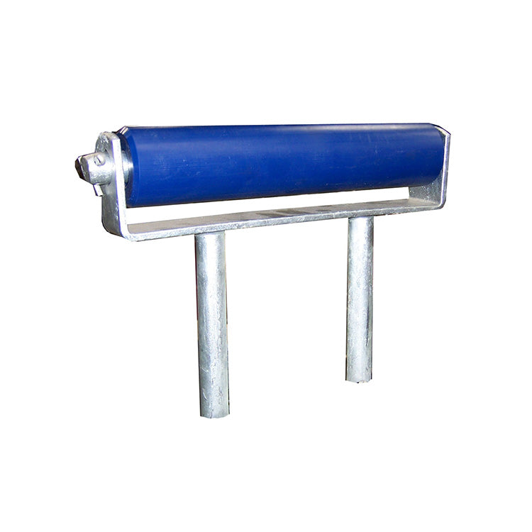 HARD POLY ROLLER & BRACKET 10"