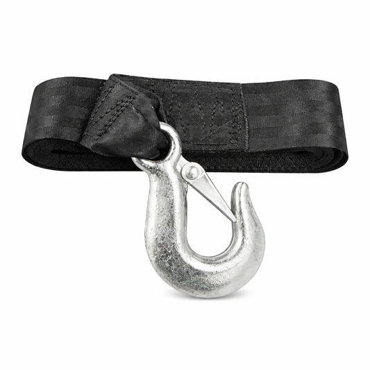 Winch Strap With Snap Hook  7.5M
