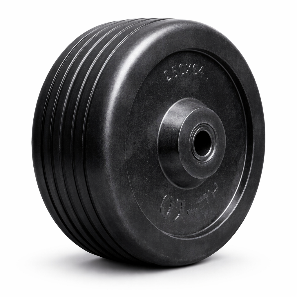 Replacement Rubber 6" Wheel