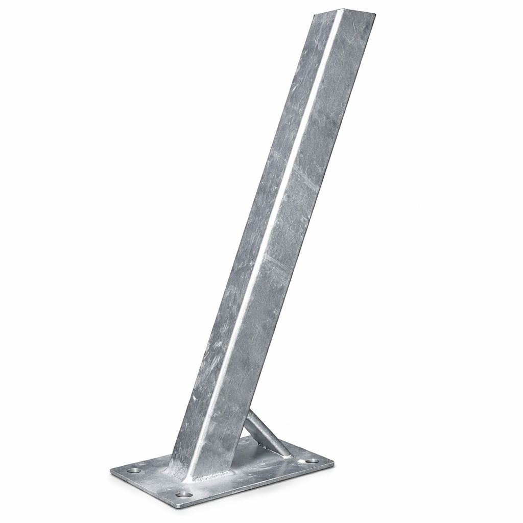 Trailer Winch Post  64Mm Sq, Suits 100Mm Drawbar