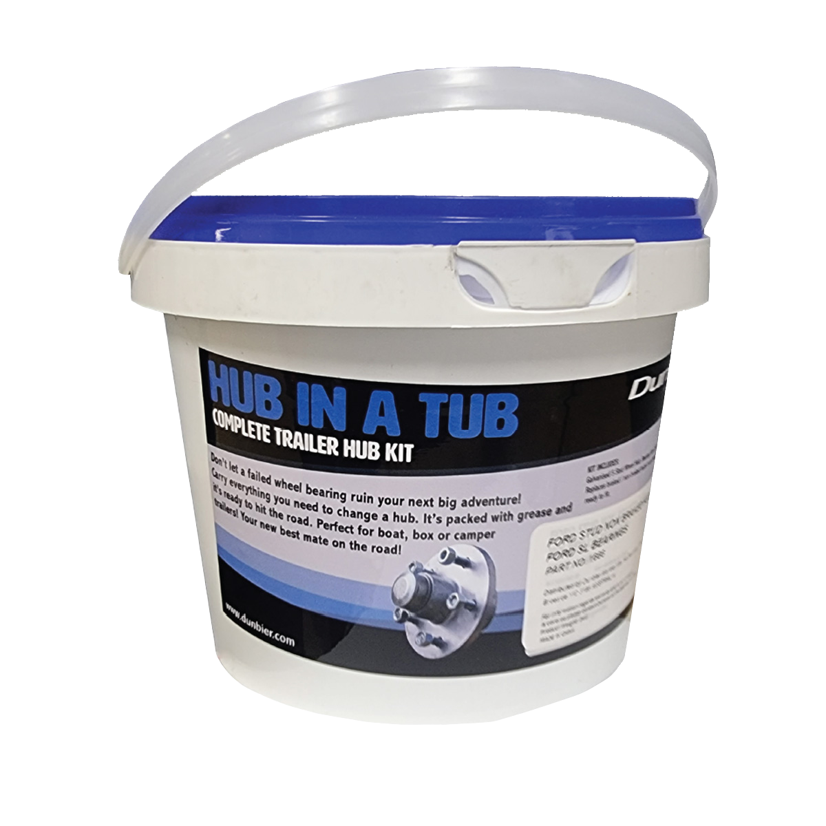 Trailer Hub Kit: Suits Holden Ht Slim Line Bearings