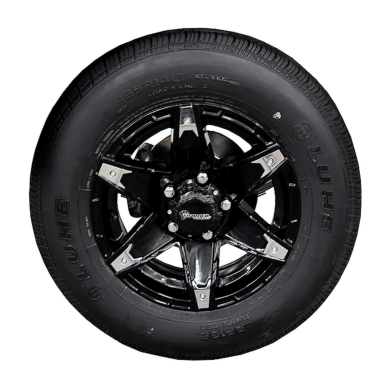 14' Primal Alloy Wheel 6 Stud L/Cruiser & Tyre 195R14C