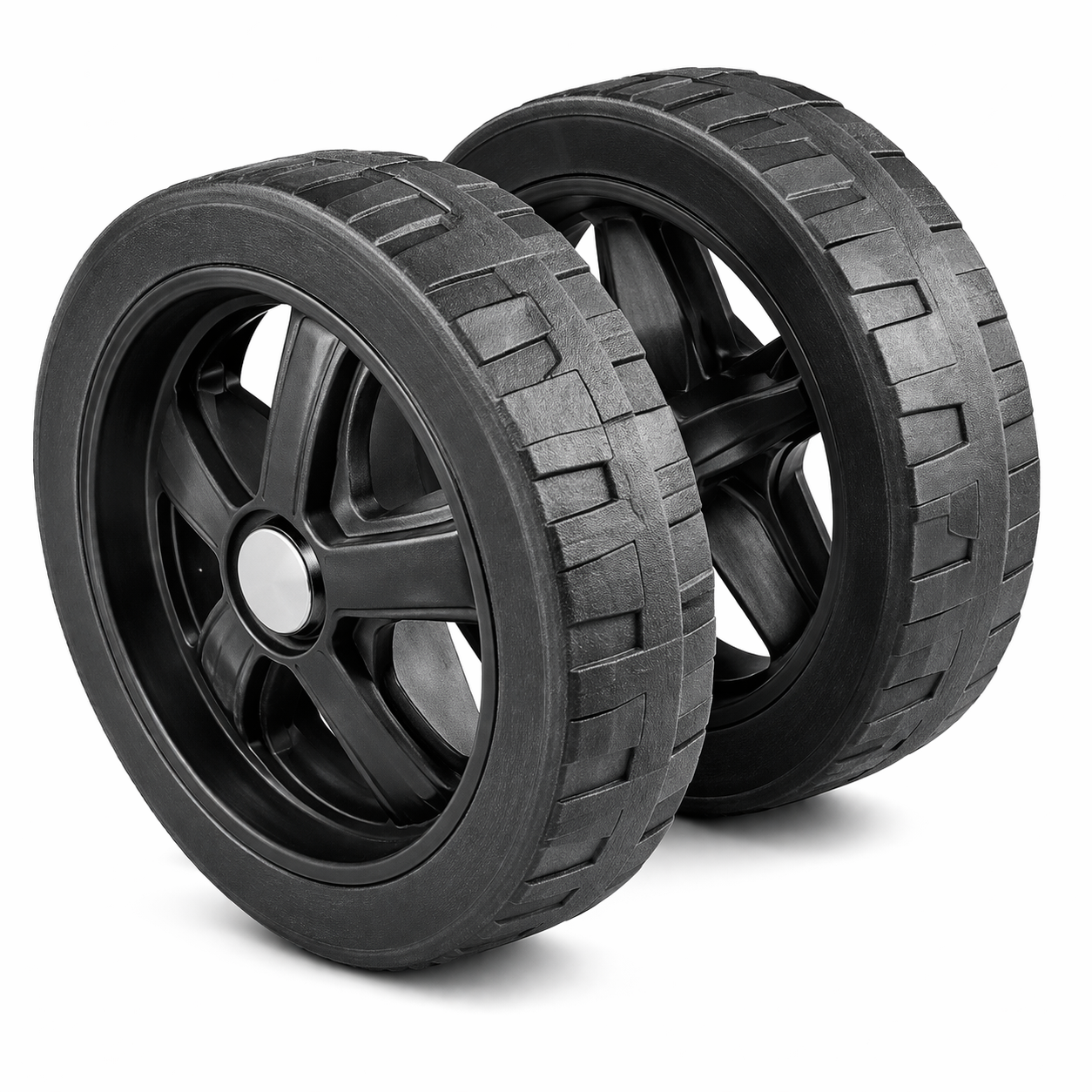 Replacement Wheel: Fulton Twin Jockey Wheel (Pairs)