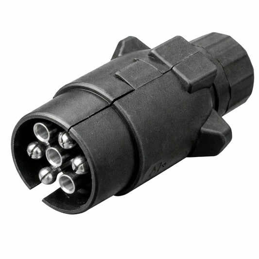 7 Pin Large Round Trailer Plug Vic & Sa  (Bulk)