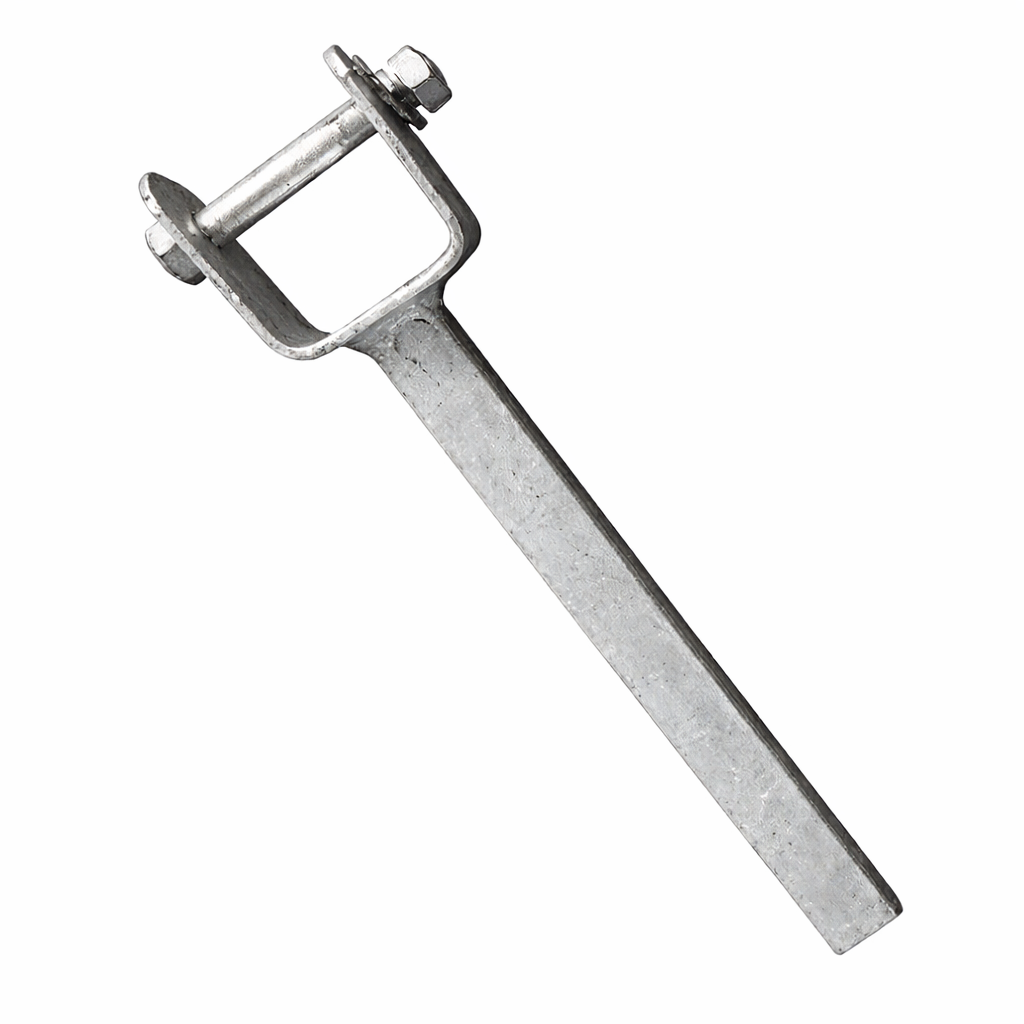 Pad Bracket 20mmSq X 185 Long: 42Mm Inside U Bracket
