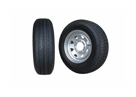 15" Galvanized Steel 6 Stud Wheel