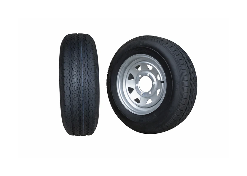 15" Galvanized Steel 6 Stud Wheel & Tyre 225/70R15C