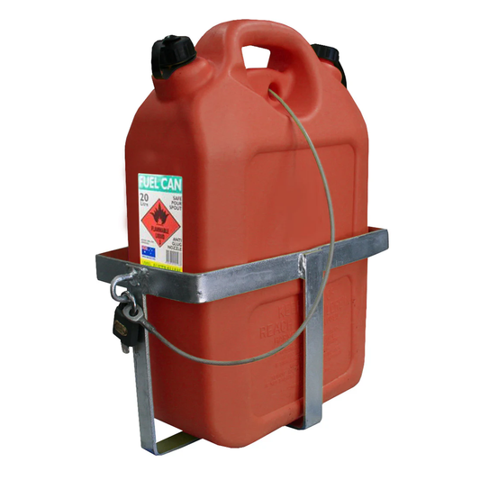Jerry Can Holder With Mount Bracket Galvanized