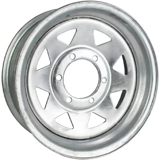 14" Galvanized 6 stud L/Cruiser wheel